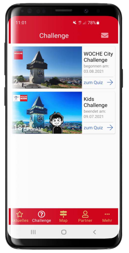 Tourbert - die smarte QuizApp